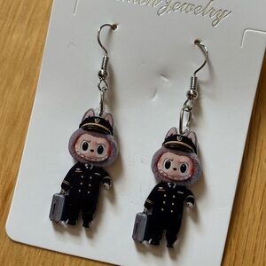 Brand new Labubu Pilot Earrings